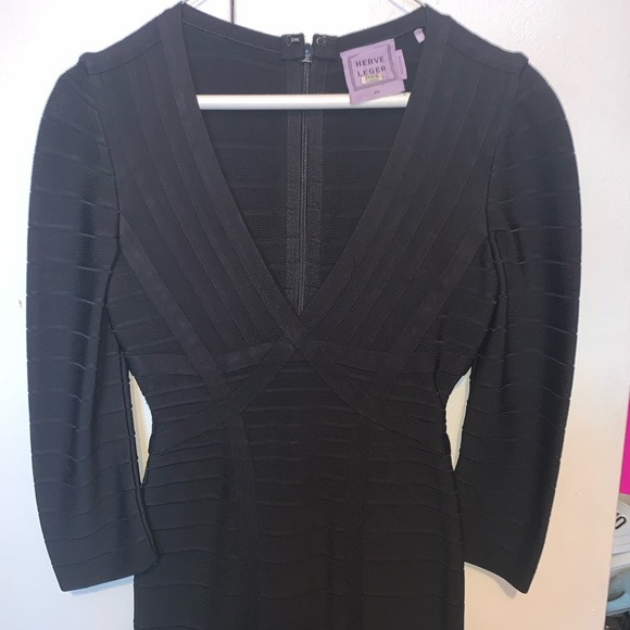 100% authentic Black Herve Leger dress - Picture 3 of 7